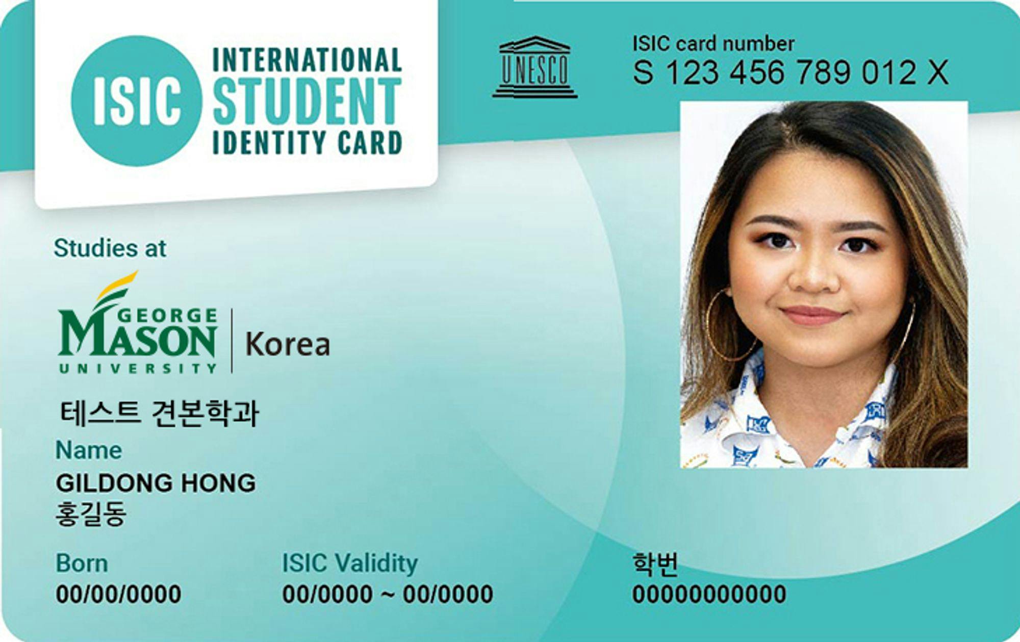 International Student Identity Card (ISIC) Applications at Mason Korea